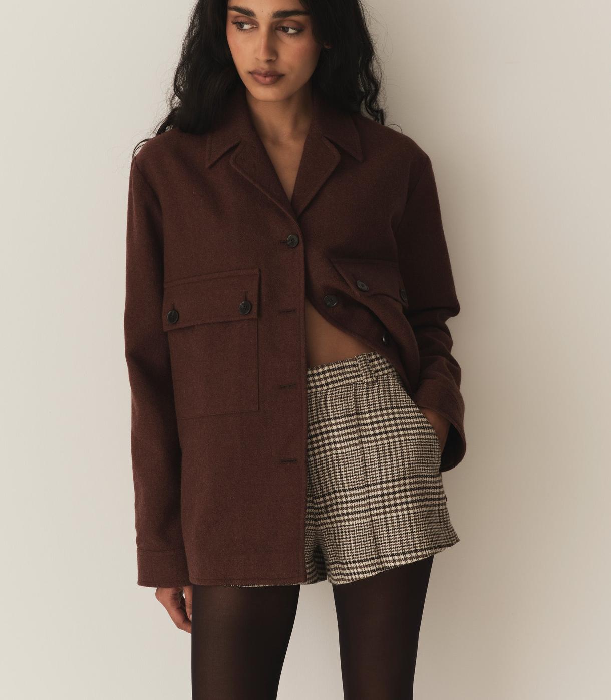 DÔEN Coats &amp; Jackets | Clifton Jacket Rust Umber - Women