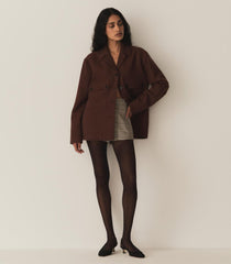 DÔEN Coats &amp; Jackets | Clifton Jacket Rust Umber - Women