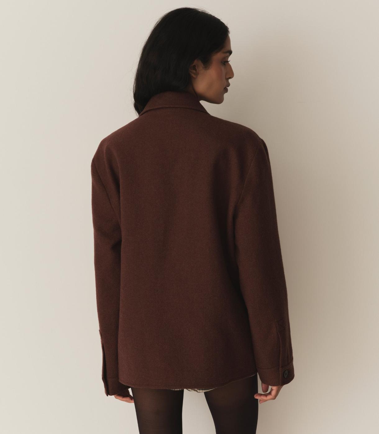 DÔEN Coats &amp; Jackets | Clifton Jacket Rust Umber - Women