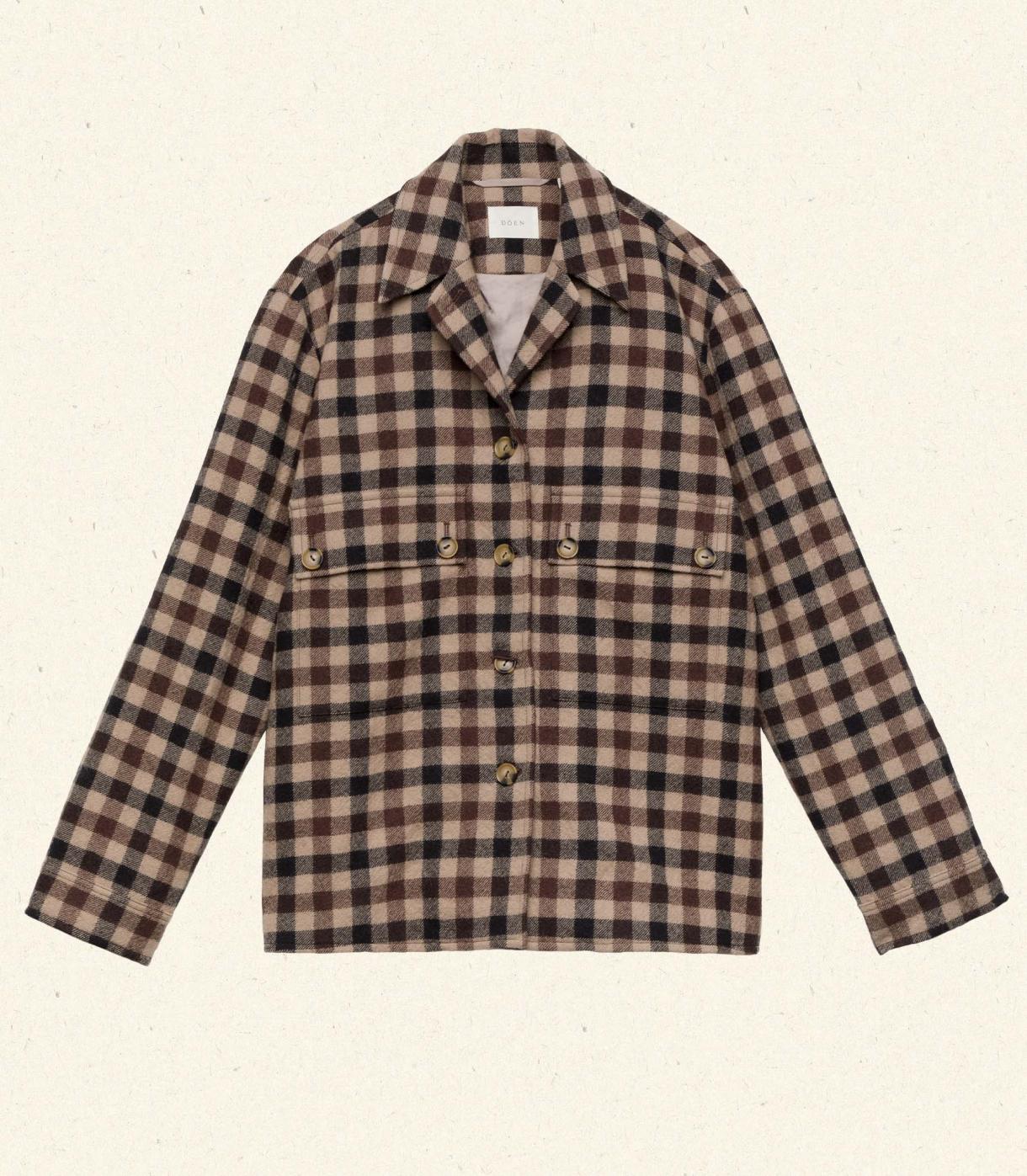 DÔEN Coats &amp; Jackets | Clifton Jacket Vail Plaid - Women