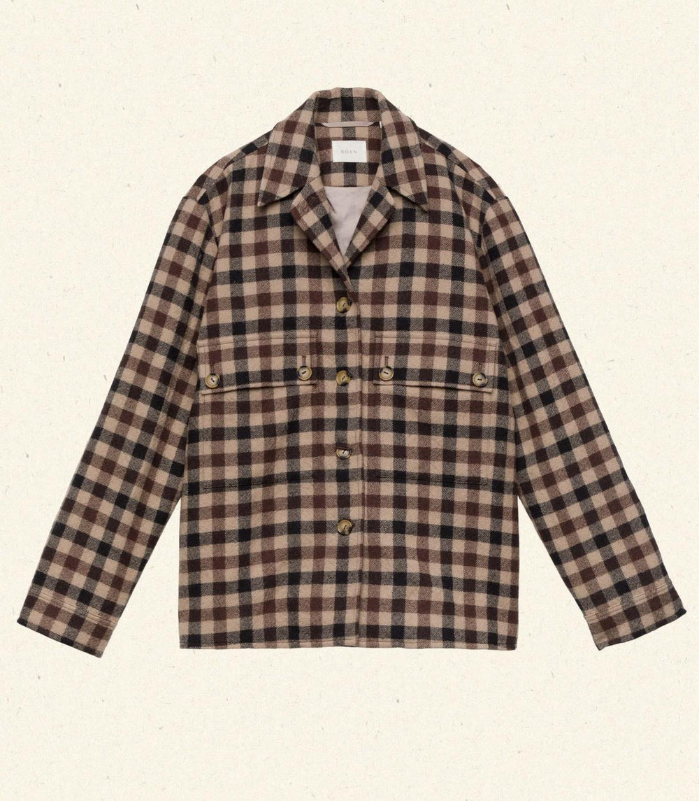 DÔEN Coats &amp; Jackets | Clifton Jacket Vail Plaid - Women