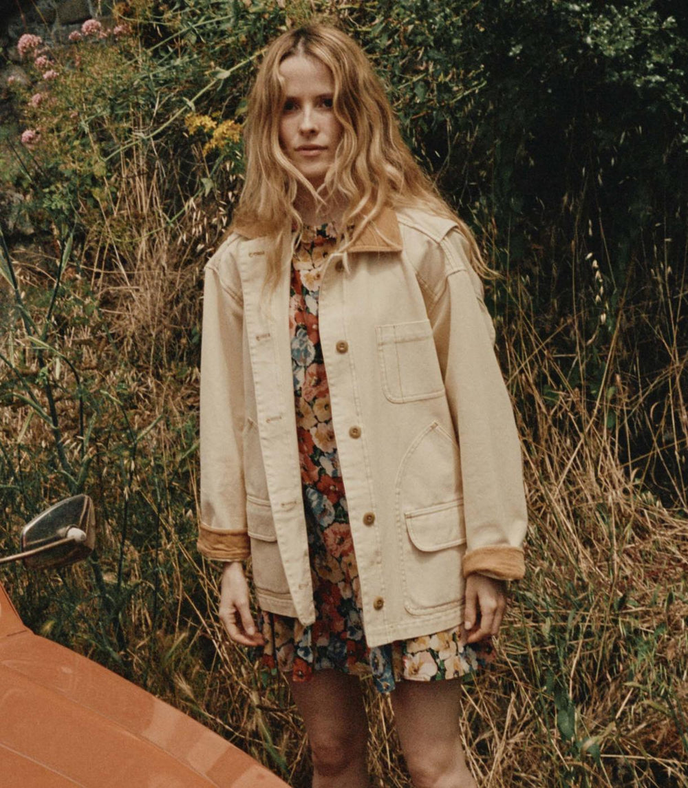 DÔEN Coats &amp; Jackets | Pascual Barn Jacket Straw - Women