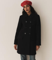 DÔEN Coats &amp; Jackets | Wayfarer Coat Deep Navy - Women