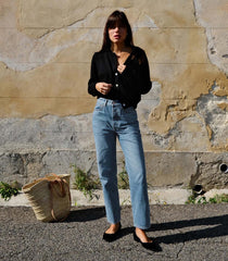 DÔEN Denim | Diana Crop Jean Marillet Wash - Women