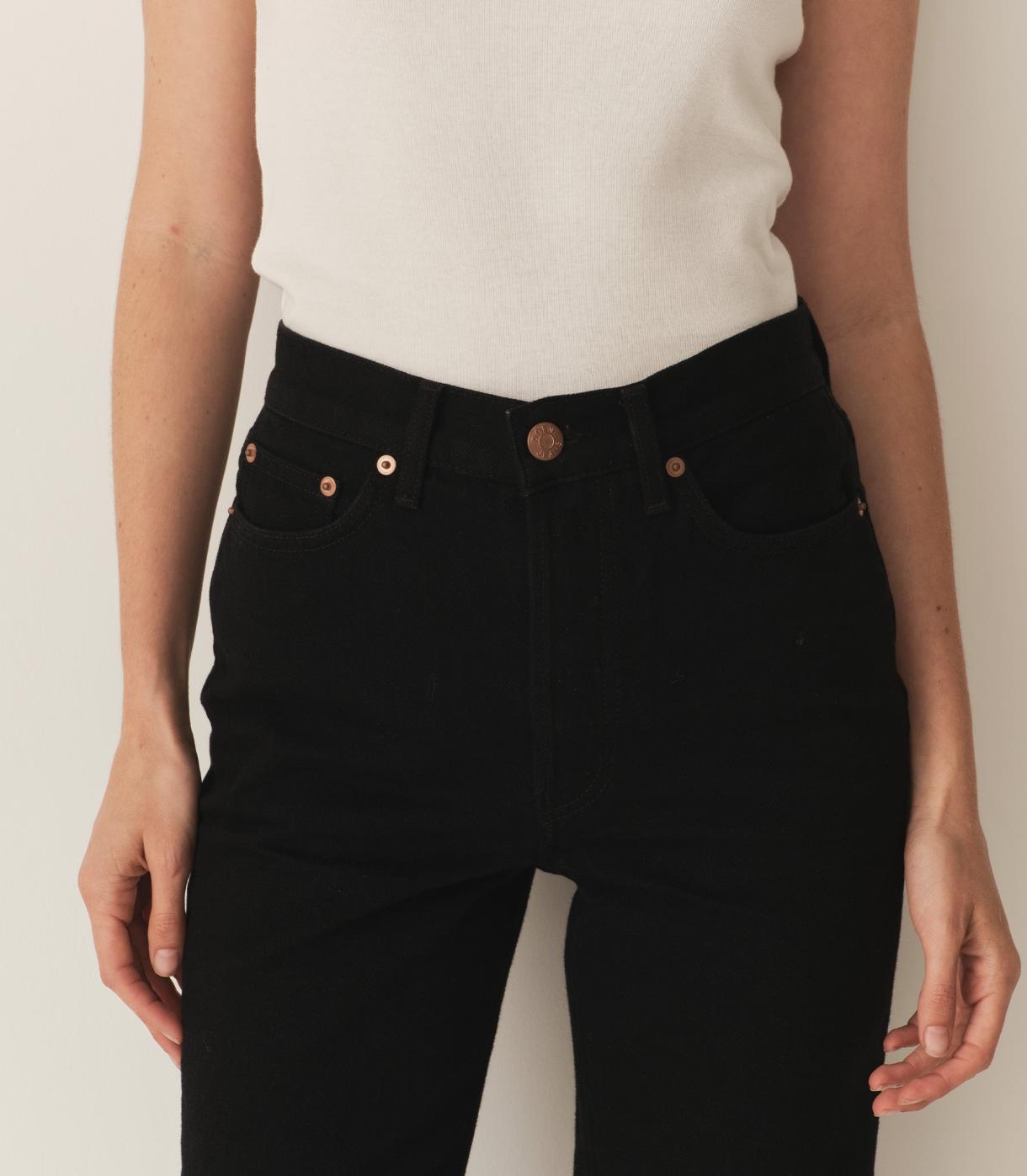 DÔEN Denim | Diana Jean Noir Corbeau - Women