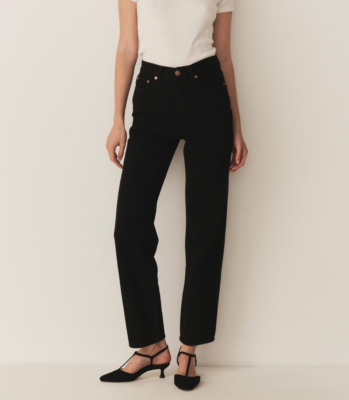 DÔEN Denim | Diana Jean Noir Corbeau - Women