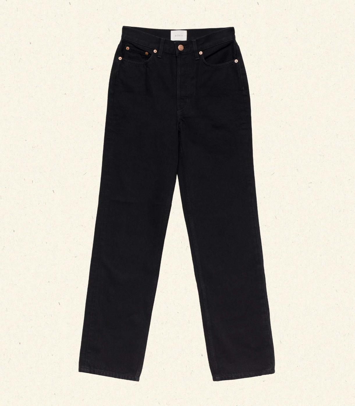 DÔEN Denim | Diana Jean Noir Corbeau - Women