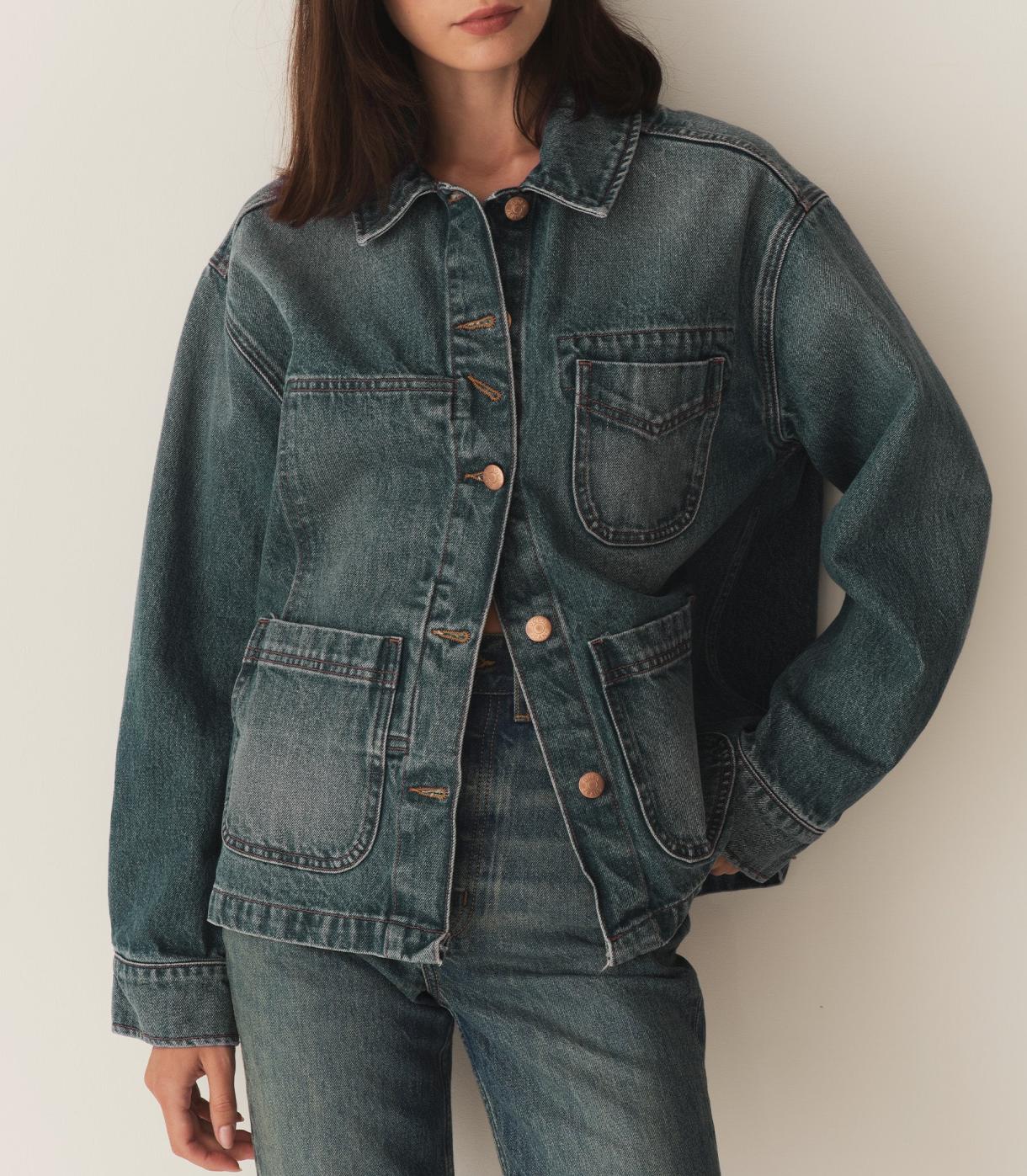 DÔEN Denim | Gaelle Jacket Albi Wash - Women