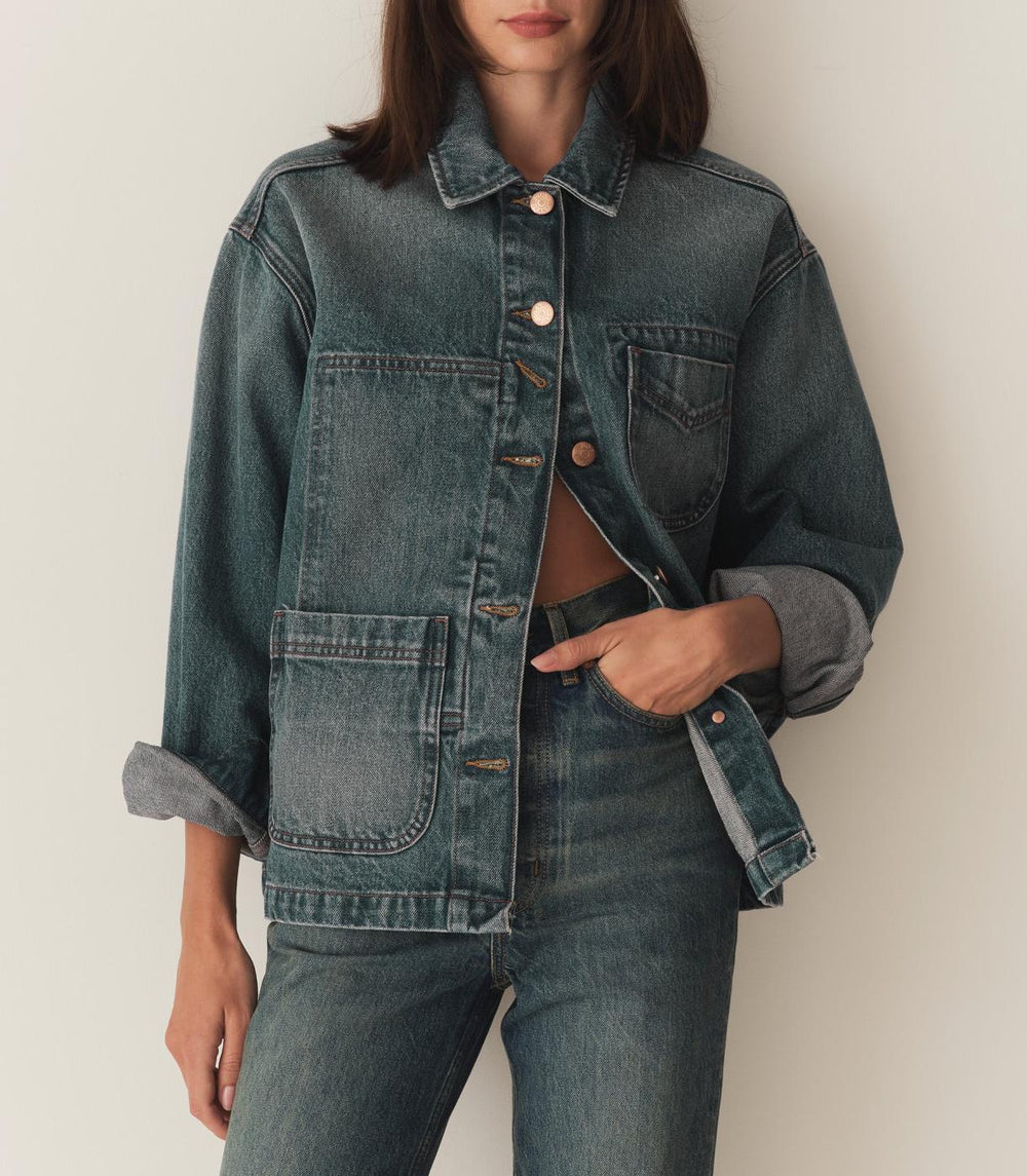 DÔEN Denim | Gaelle Jacket Albi Wash - Women