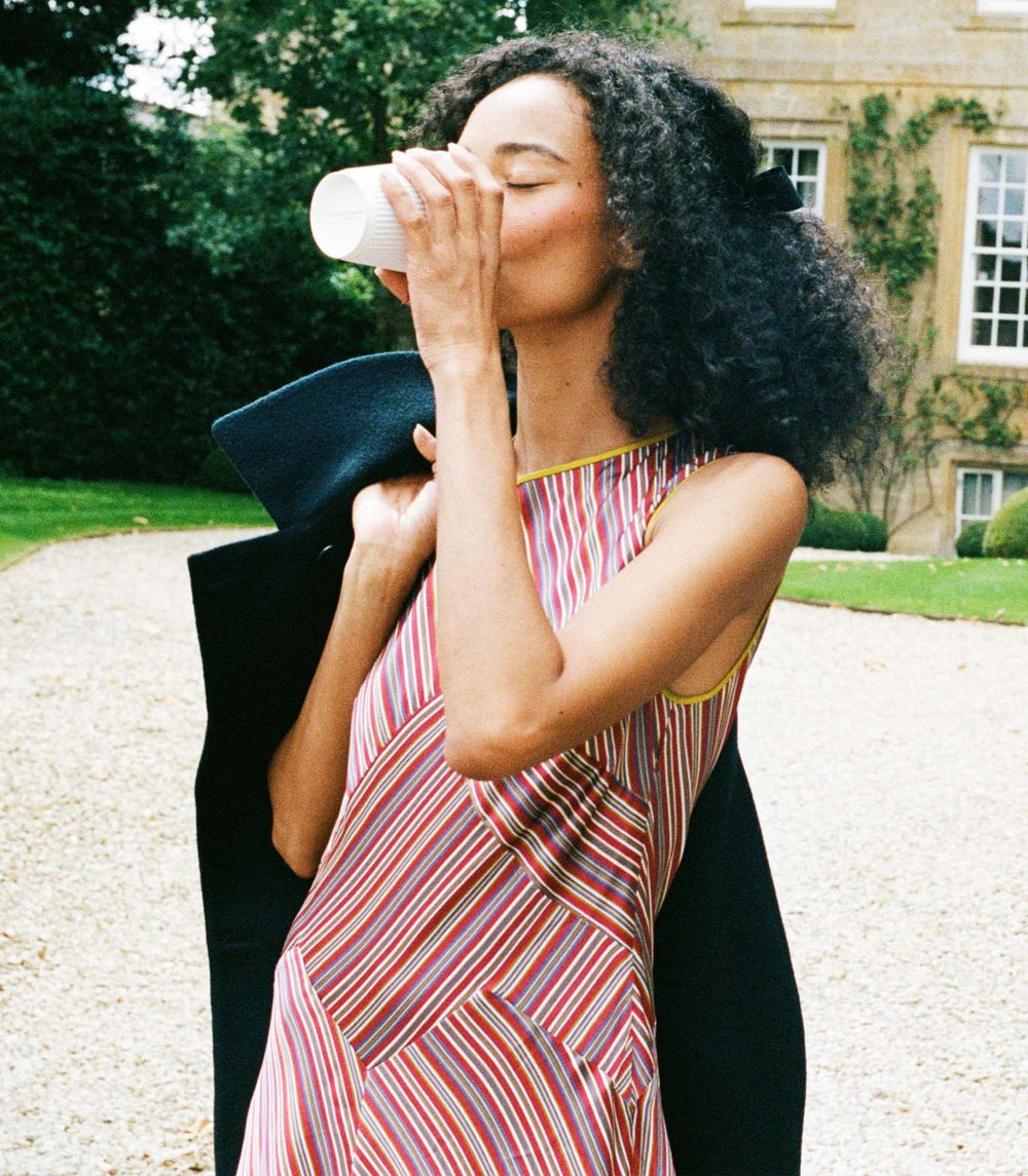 DÔEN Dresses | Adelana Dress Le Marais Stripe - Women