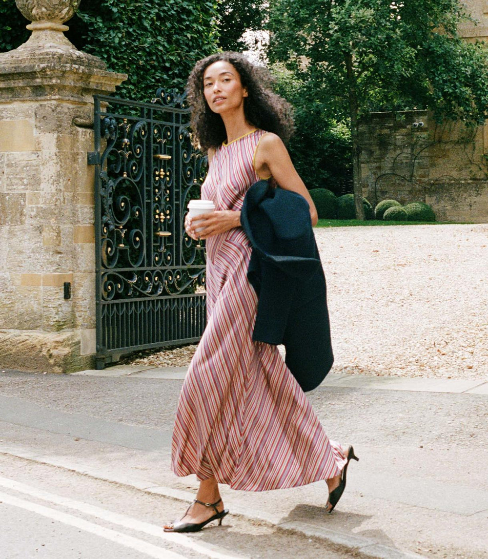 DÔEN Dresses | Adelana Dress Le Marais Stripe - Women