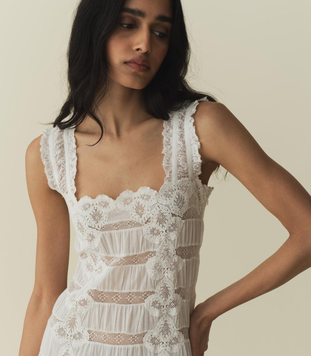 DÔEN Dresses | Angeletta Dress Salt - Women