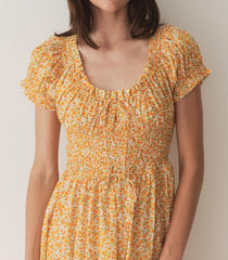 DÔEN Dresses | Ashlynn Dress Clementine Daisy Fields - Women