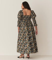 DÔEN Dresses | Bijou Dress Bleu Arbor Floral - Women
