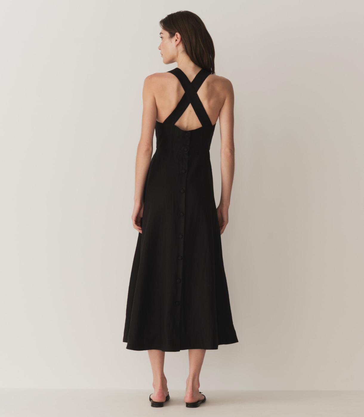 DÔEN Dresses | Colbie Dress Black - Women