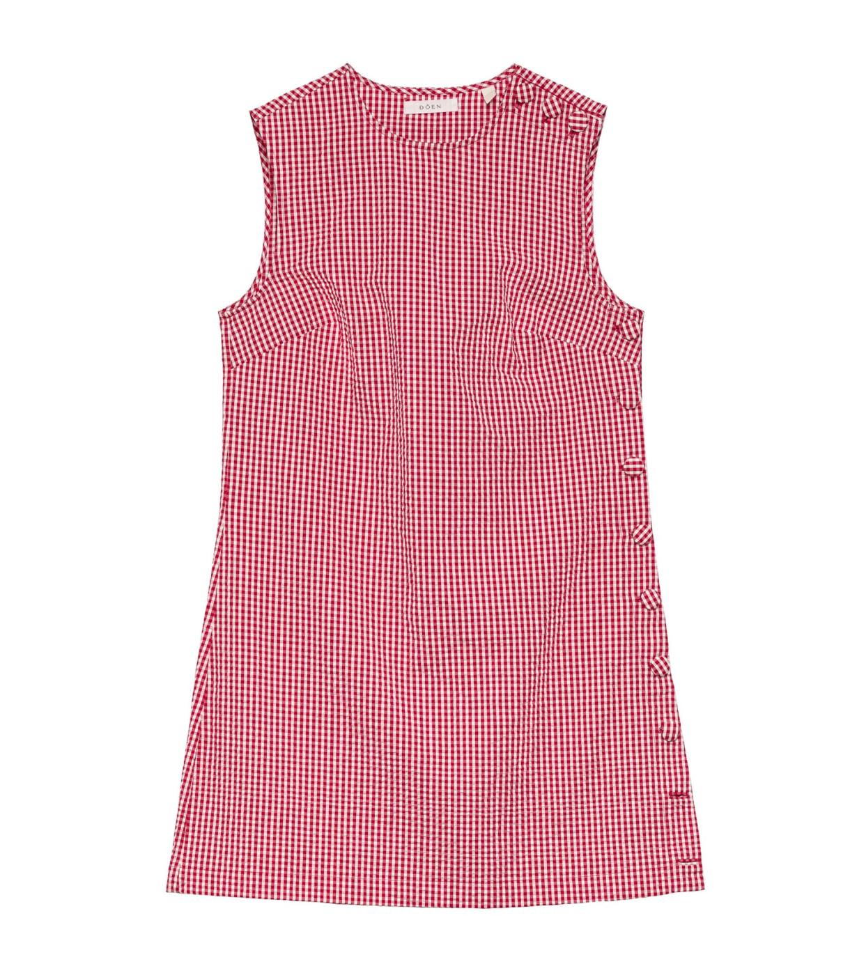 DÔEN Dresses | Coralie Dress Rouge La Maddalena Gingham - Women