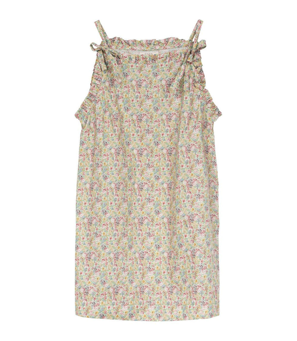 DÔEN Dresses | Dee Dress Chrysanthemum Sky Floral - Women
