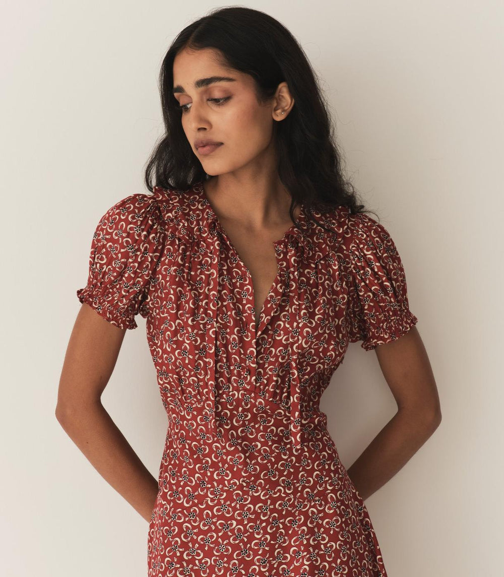 DÔEN Dresses | Evienne Dress Ameline Ditsy - Women