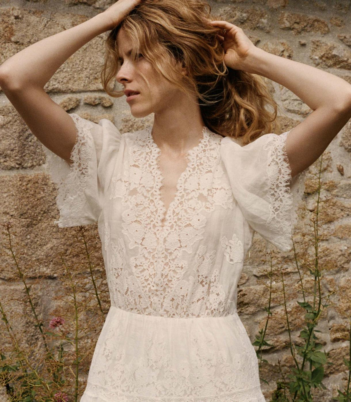 DÔEN Dresses | Graciella Dress Salt - Women