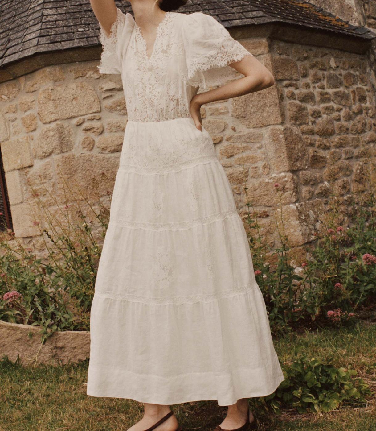 DÔEN Dresses | Graciella Dress Salt - Women