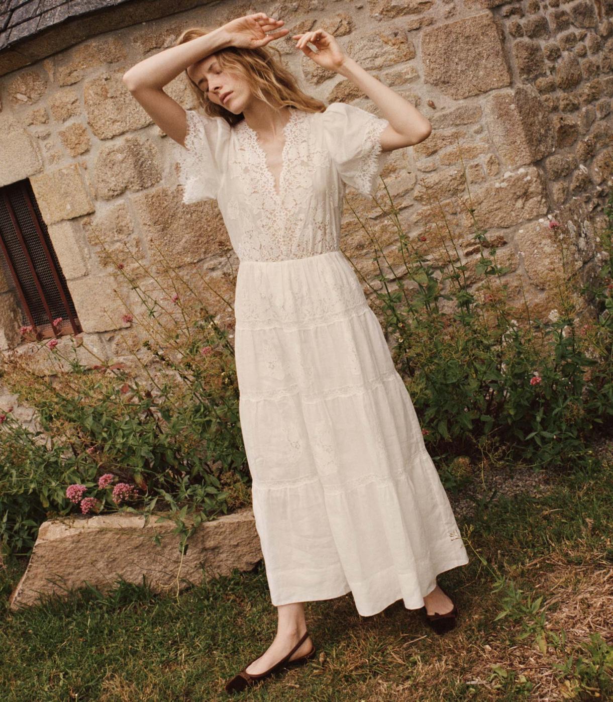 DÔEN Dresses | Graciella Dress Salt - Women