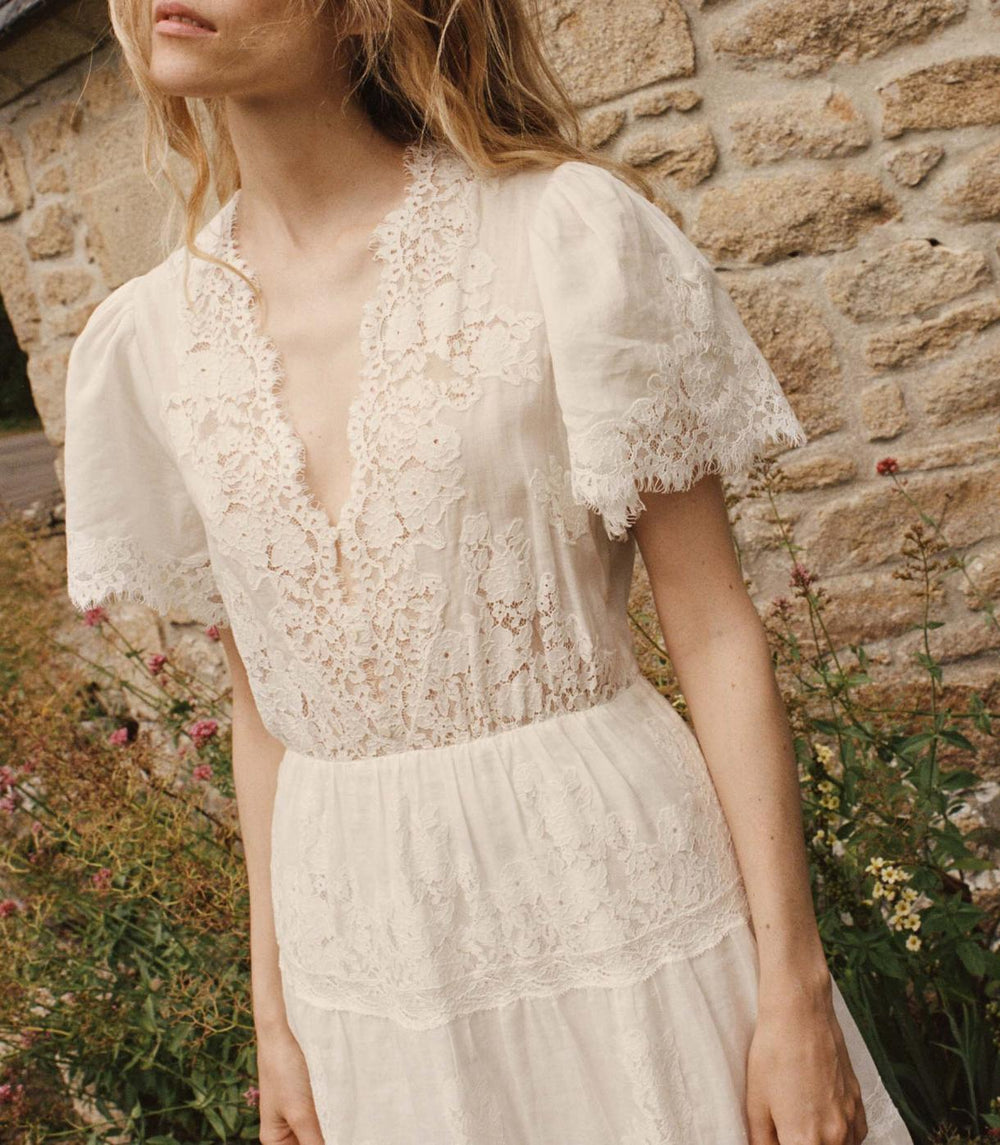 DÔEN Dresses | Graciella Dress Salt - Women