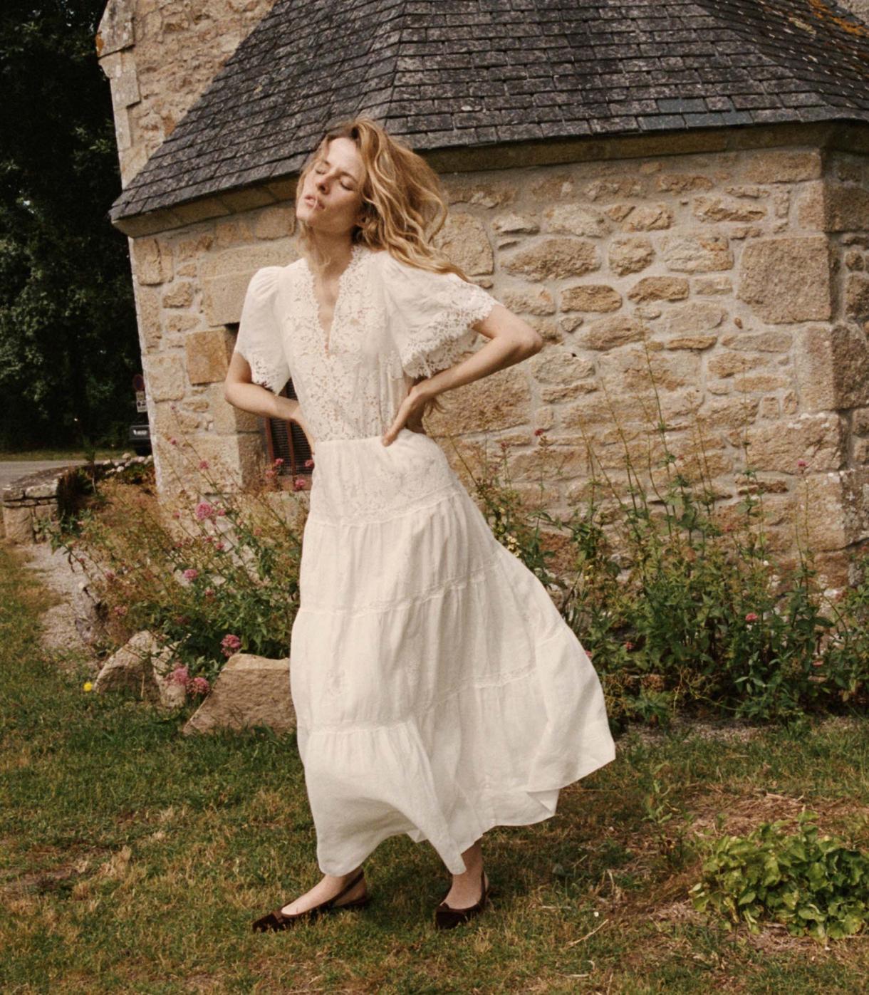 DÔEN Dresses | Graciella Dress Salt - Women
