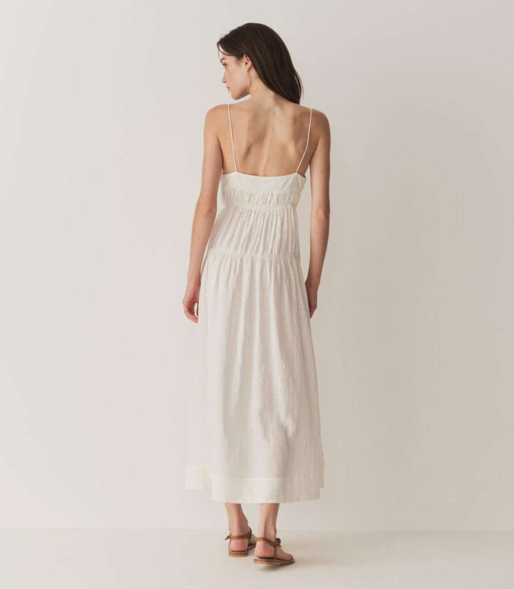 DÔEN Dresses | Irina Linen Dress Salt - Women