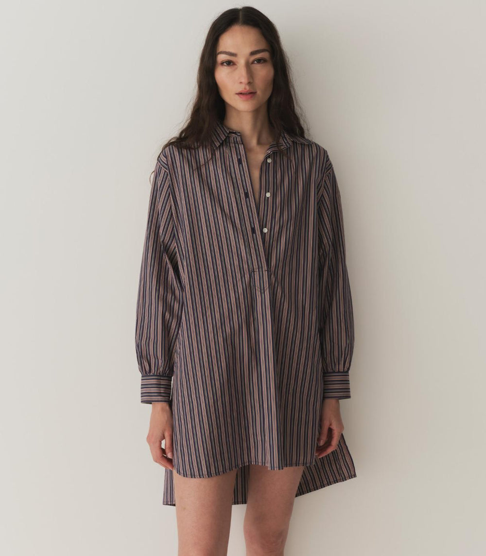 DÔEN Dresses | Jora Dress San Marino Stripe - Women