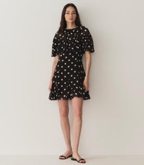 DÔEN Dresses | Kaylin Dress Noir Solstice Sky Dot - Women