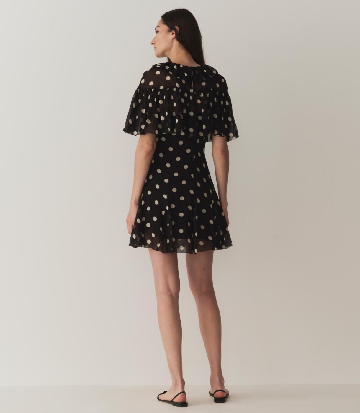 DÔEN Dresses | Kaylin Dress Noir Solstice Sky Dot - Women