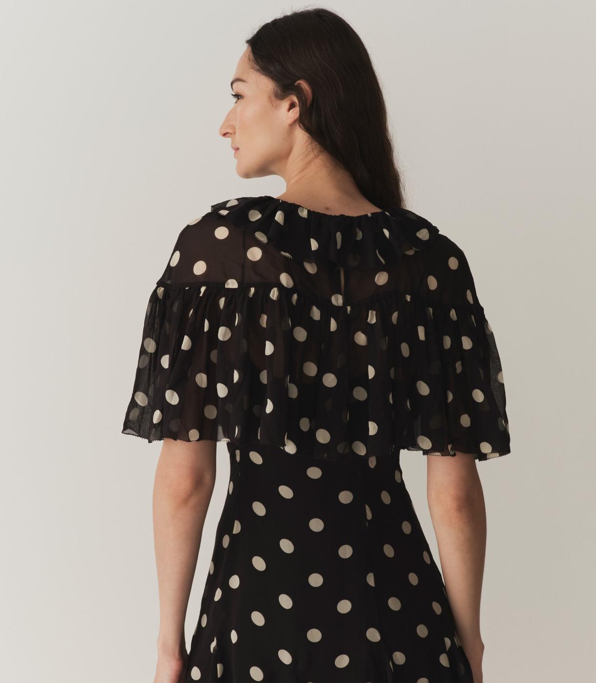 DÔEN Dresses | Kaylin Dress Noir Solstice Sky Dot - Women