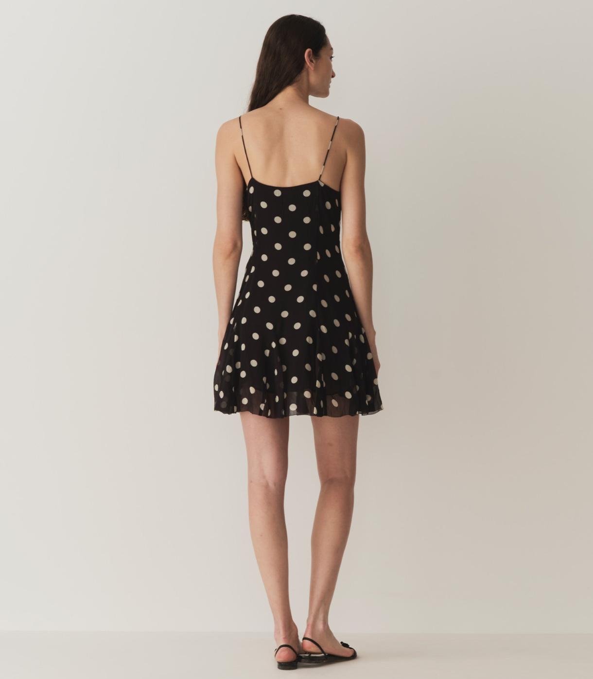 DÔEN Dresses | Kaylin Dress Noir Solstice Sky Dot - Women