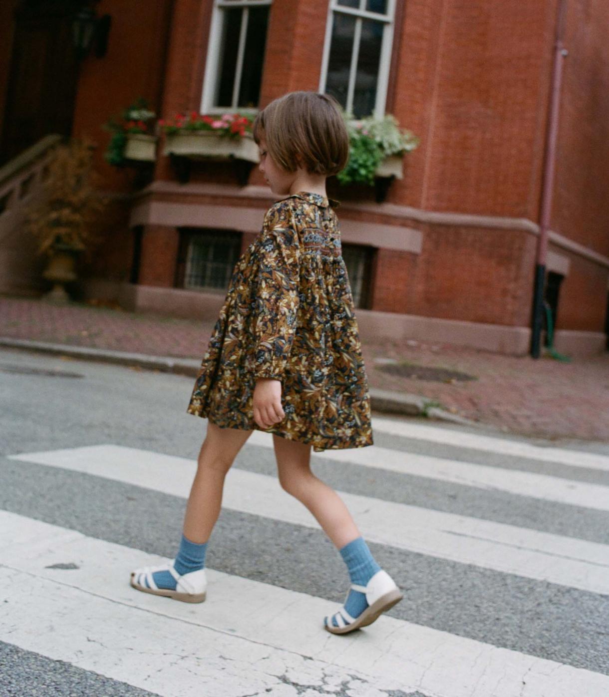 DÔEN Dresses | Letty Dress Noir Narcissus Floral - Women