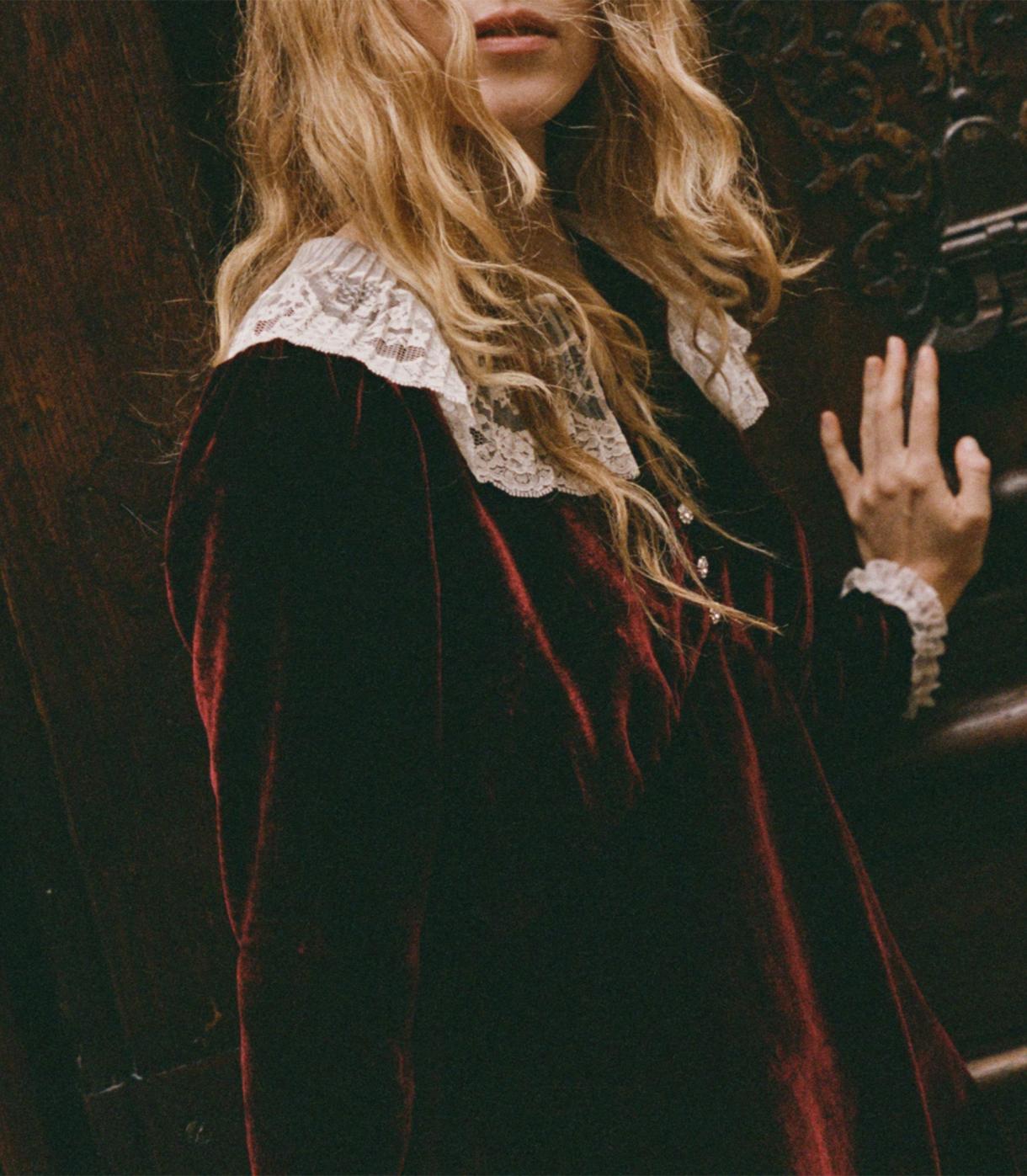 DÔEN Dresses | Lisbeth Dress Vino Rosso - Women