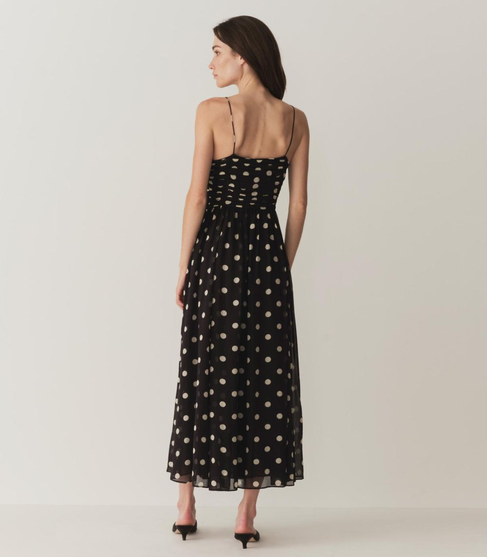 DÔEN Dresses | Maryanna Dress Noir Solstice Sky Dot - Women