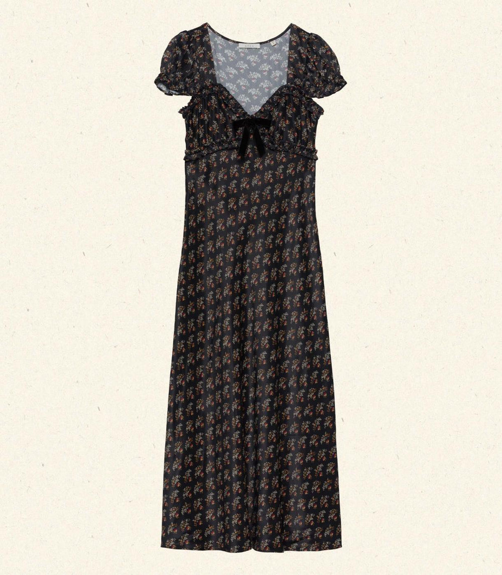 DÔEN Dresses | Marybell Dress Delphinium Floral - Women