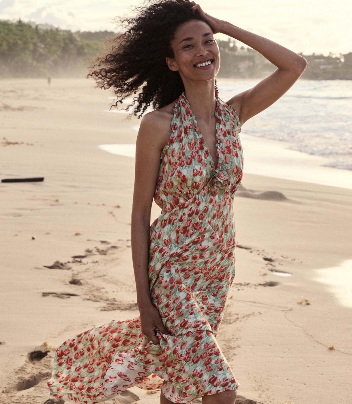 DÔEN Dresses | Mazarin Dress Tulip Fields - Women