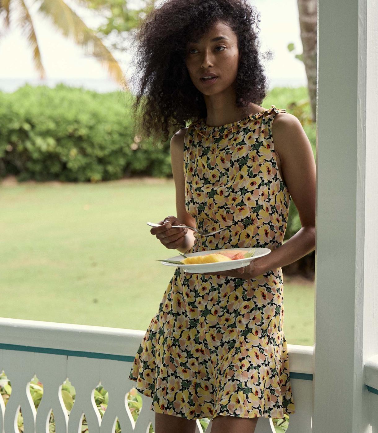 DÔEN Dresses | Messina Dress Anemone Garden - Women