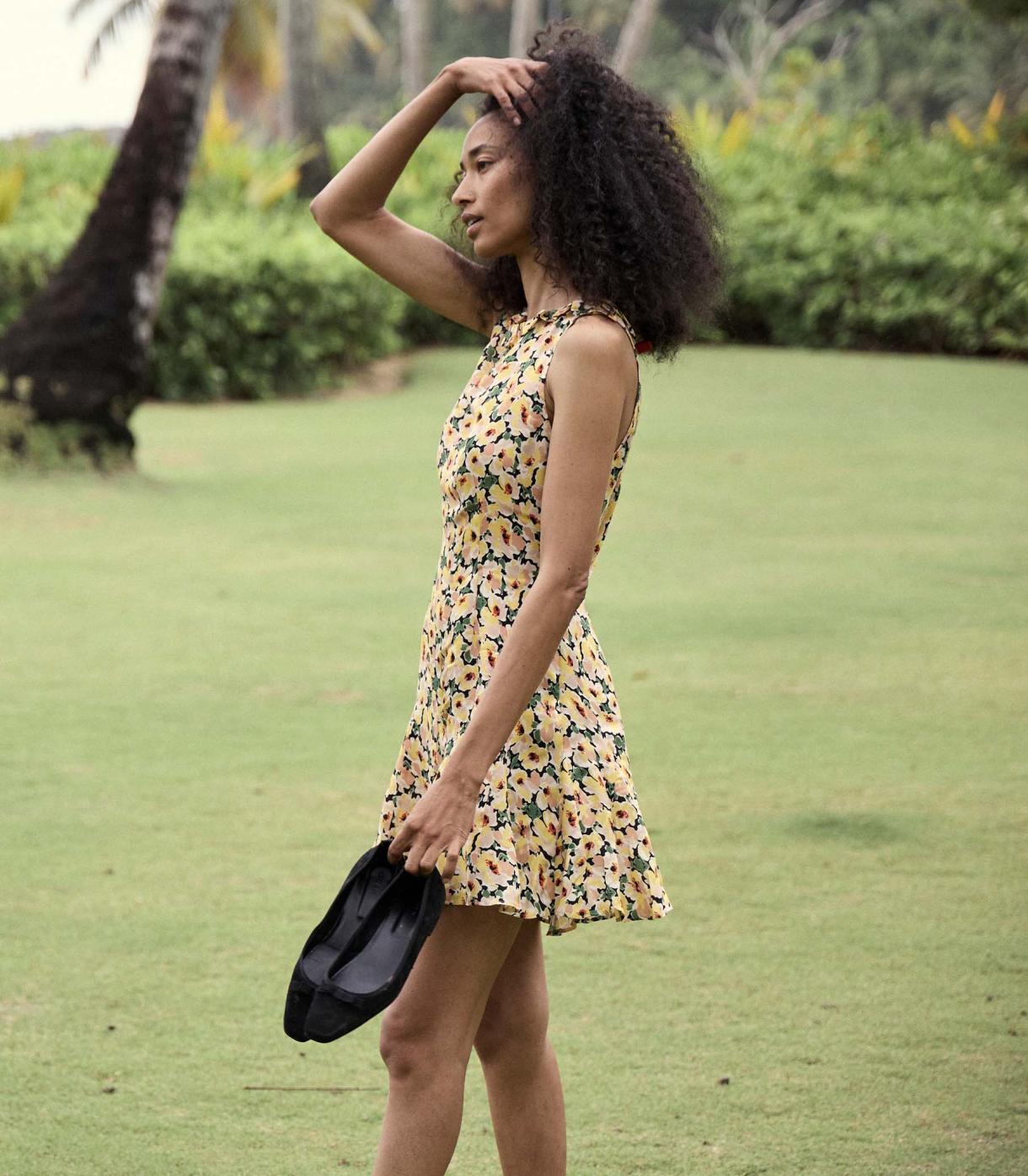 DÔEN Dresses | Messina Dress Anemone Garden - Women