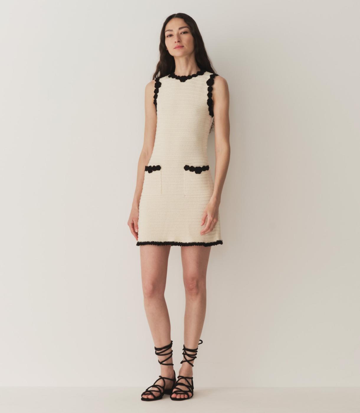 DÔEN Dresses | Millicent Dress Cream - Women