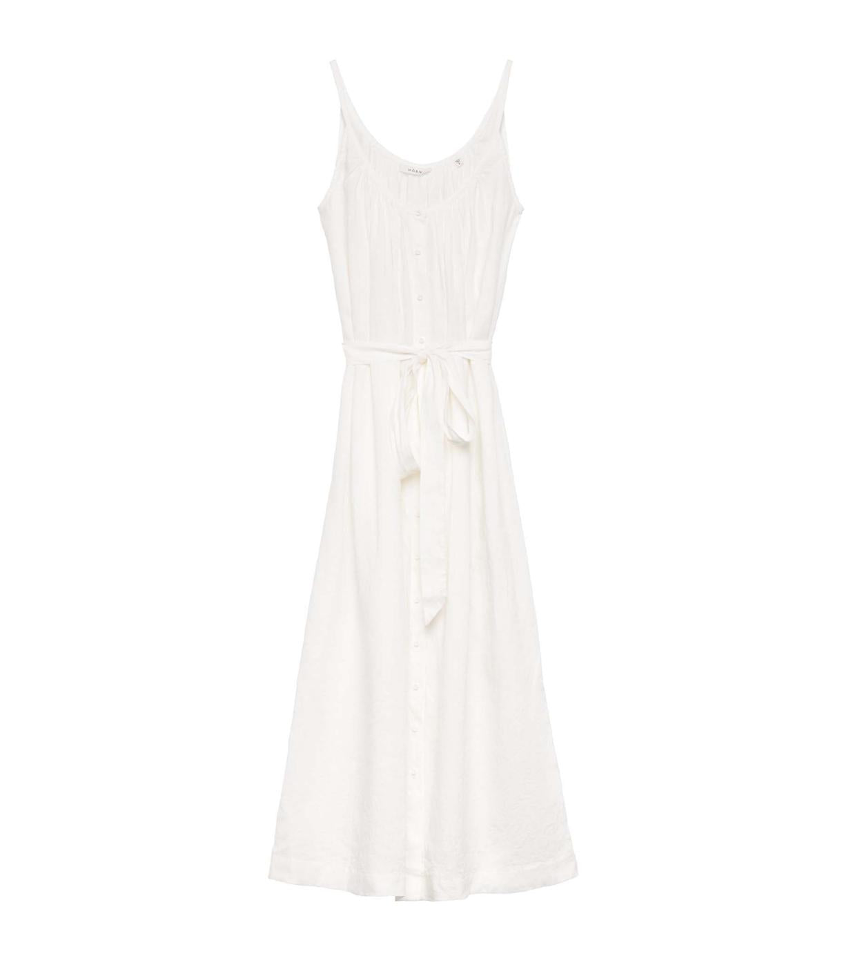 DÔEN Dresses | Nevita Linen Dress Salt - Women