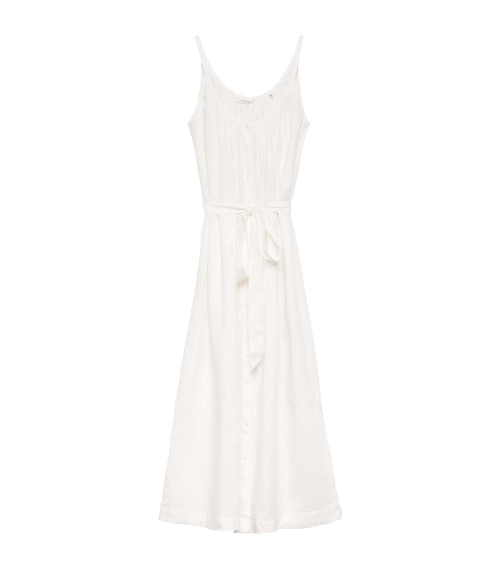 DÔEN Dresses | Nevita Linen Dress Salt - Women