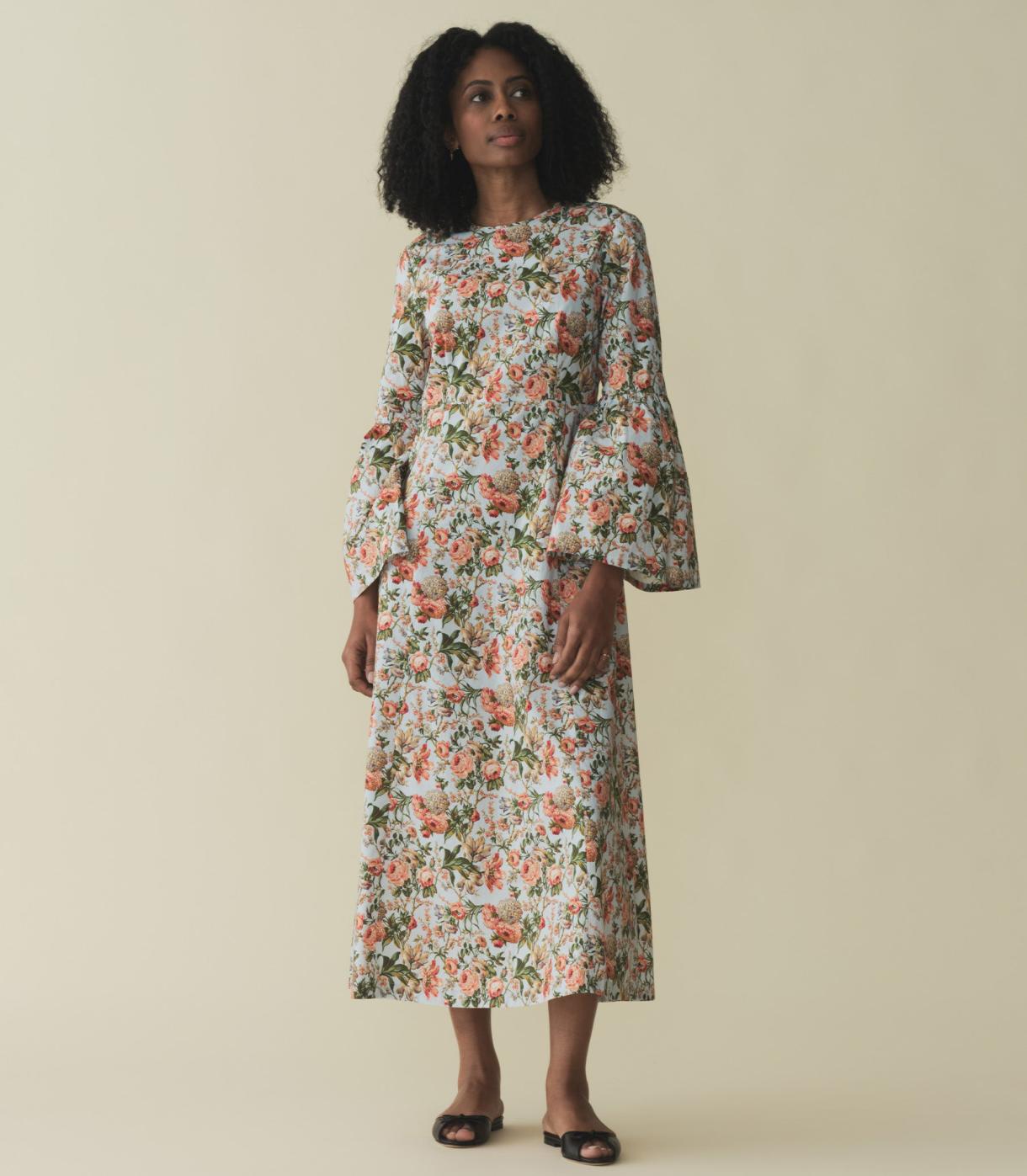 DÔEN Dresses | Noisette Dress Calico Garden - Women