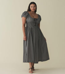 DÔEN Dresses | Quinn Dress La Maddalena Gingham - Women