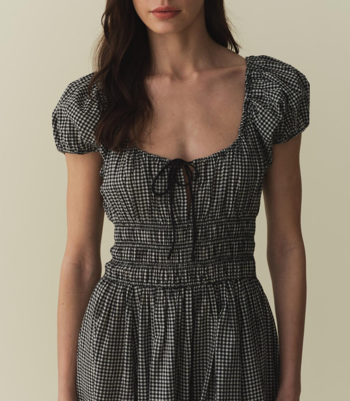 DÔEN Dresses | Quinn Dress La Maddalena Gingham - Women