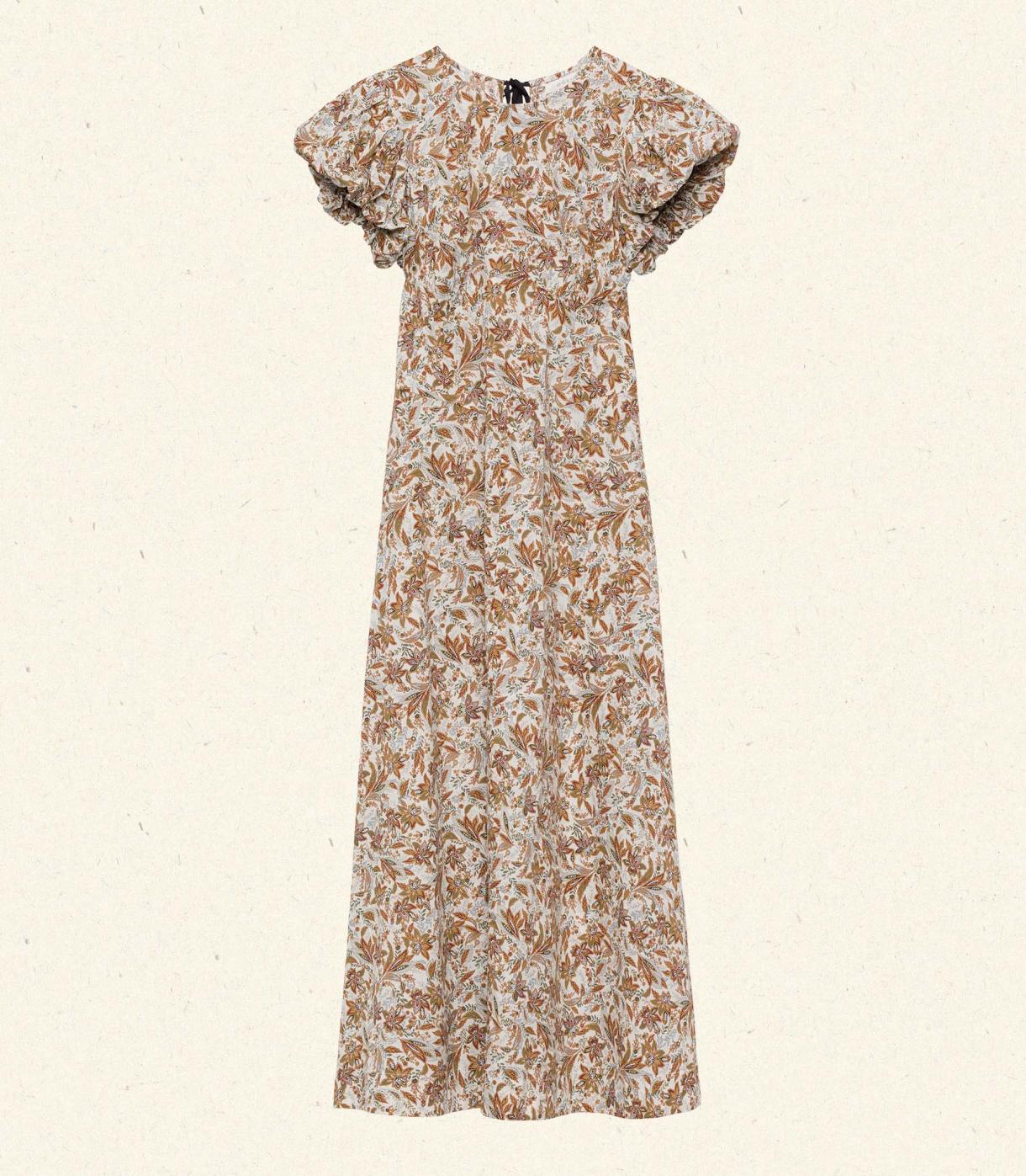 DÔEN Dresses | Rhodia Dress Blanc Narcissus Floral - Women