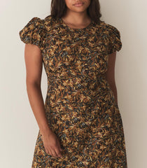 DÔEN Dresses | Rhodia Dress Noir Narcissus Floral - Women
