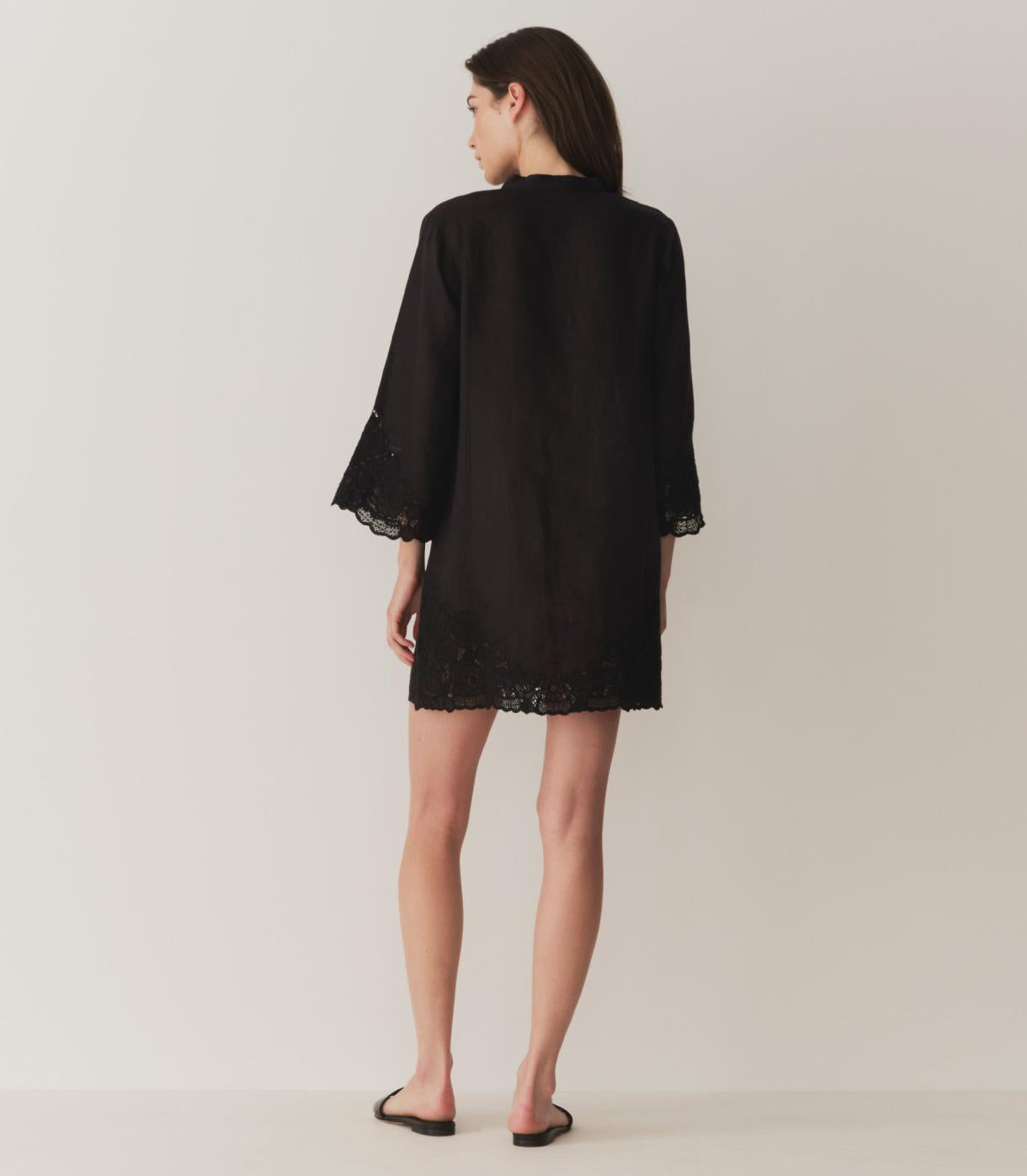 DÔEN Dresses | Rochelle Dress Black - Women