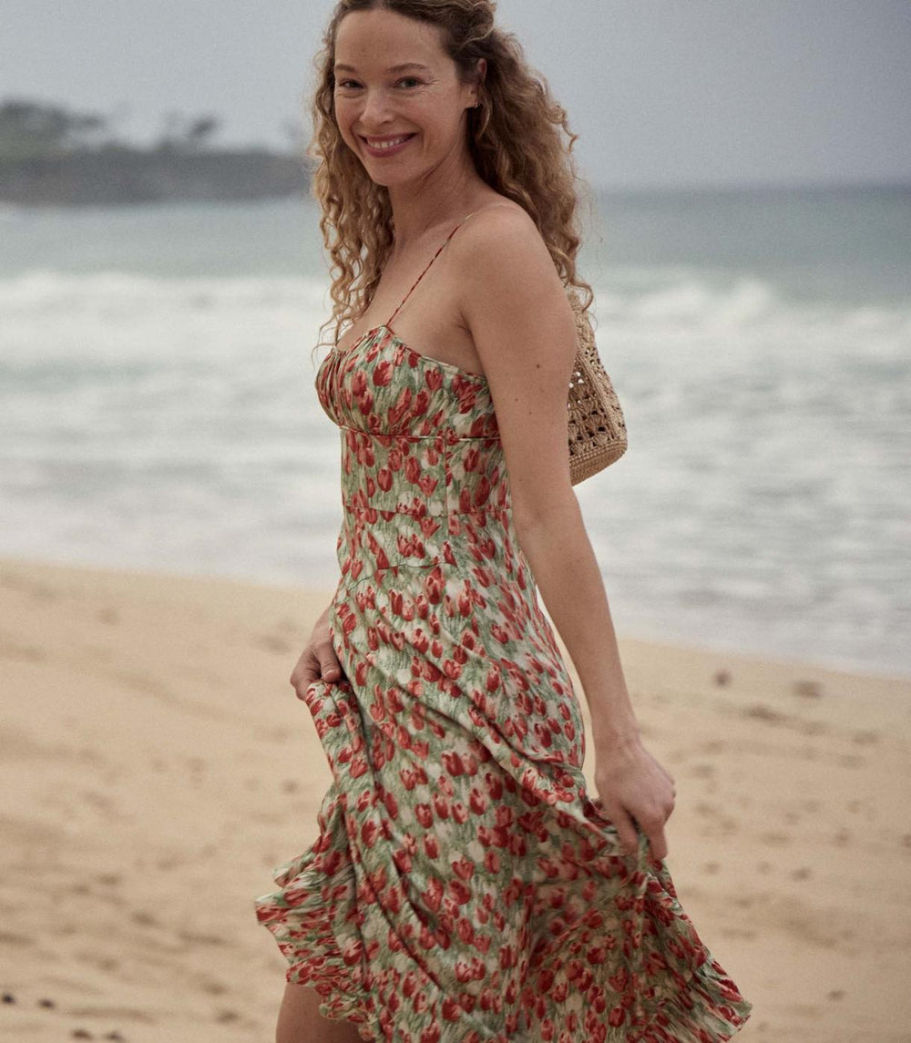 DÔEN Dresses | Rosaria Dress Tulip Fields - Women